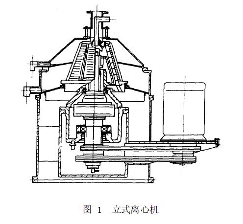立式離心機(jī)(LLL 型)，見(jiàn)圖 1